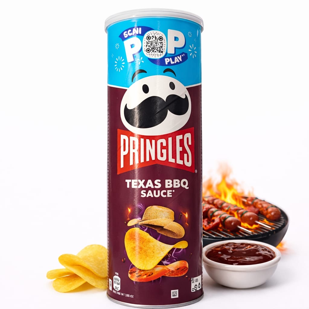 NEU! Pringles Texas BBQ Sauce 165g