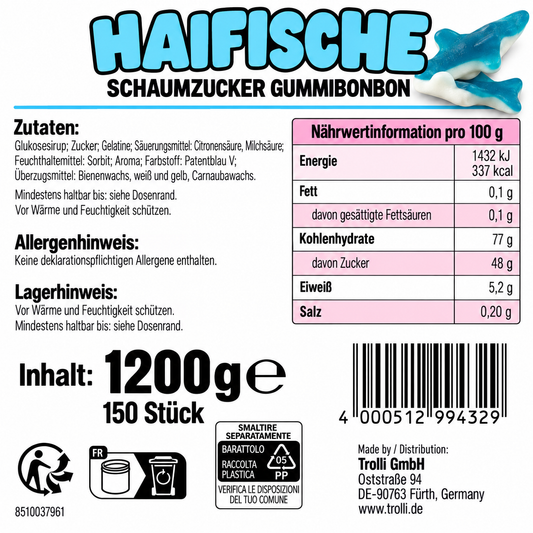 Trolli verschiedene Sorten (975g-1500g)