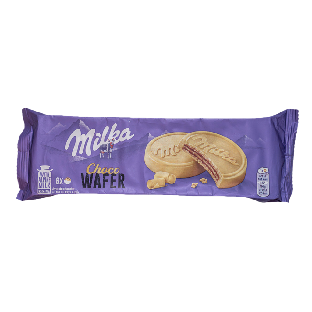 Milka Choco Wafer weiße Schokolade 180g