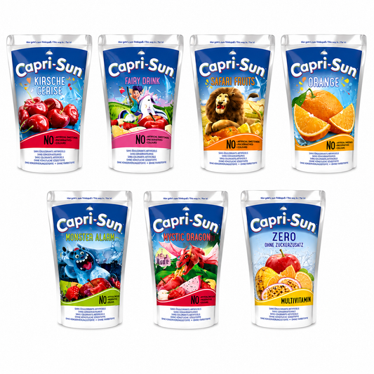 Capri-Sun Probier Bundle 1400ml (7 Sorten)♻️