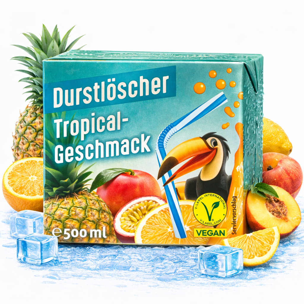 Durstlöscher Tropical 500ml (Vegan)
