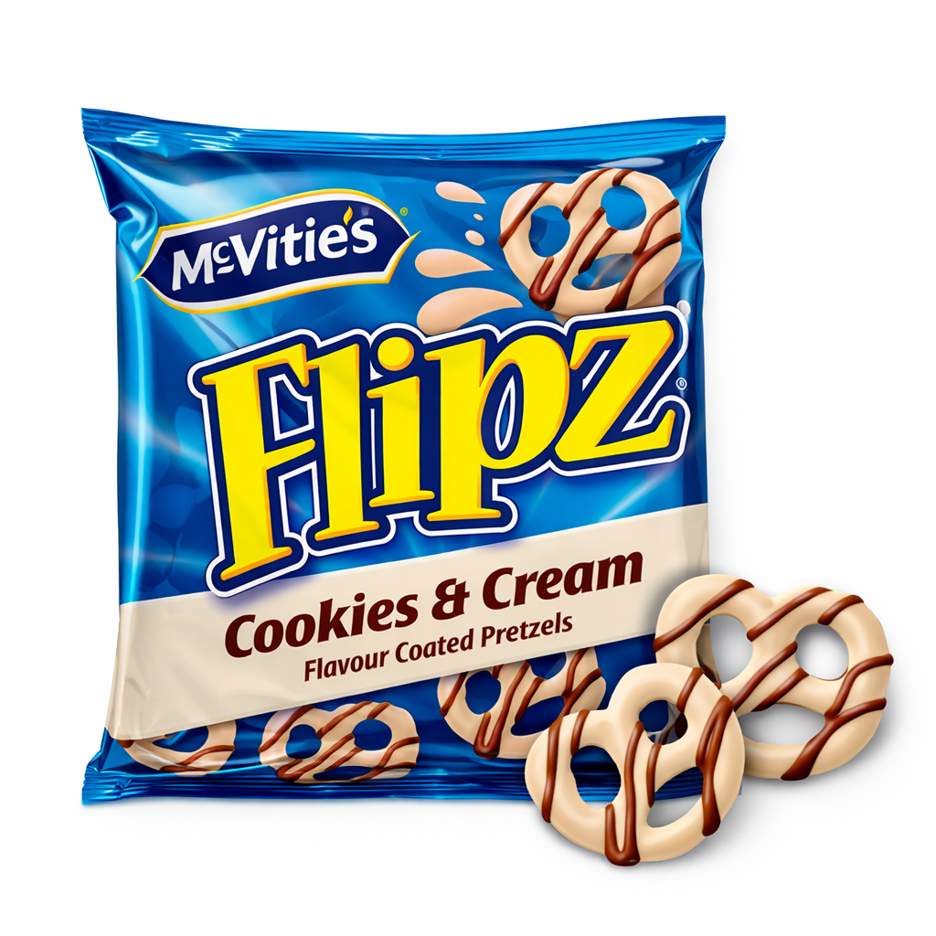 McVitie's Flipz Cookies & Cream Pretzels 90g