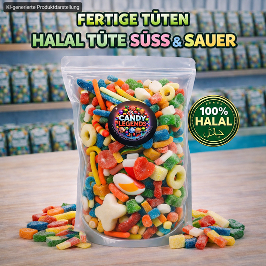 Halal Tüte süß & sauer (500g | 1000g | 2000g)