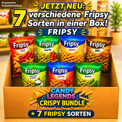 Fripsy Chips Probier Bundle (7 Tüten)