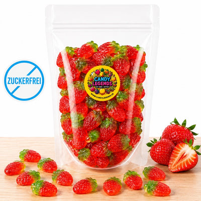 Zuckerfreie Erdbeeren Einzelsorte