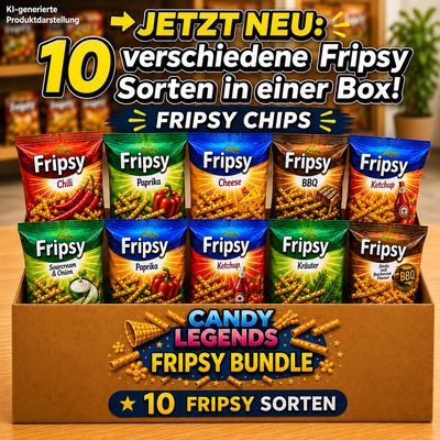 Fripsy Chips Probier Bundle (10 Sorten)