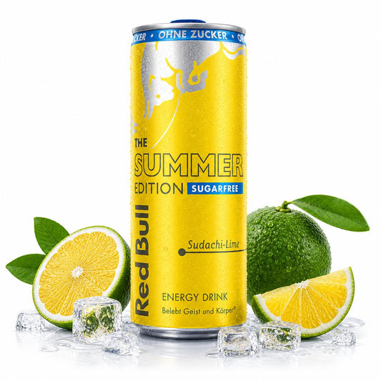 Red Bull Summer Edition 2026 Sudachi Lime Zuckerfrei 250ml (inkl. Pfand)