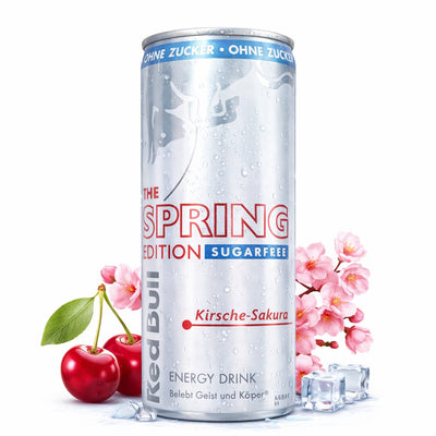 Red Bull Kirsche Sakura Sugarfree 250ml (inkl. Pfand)