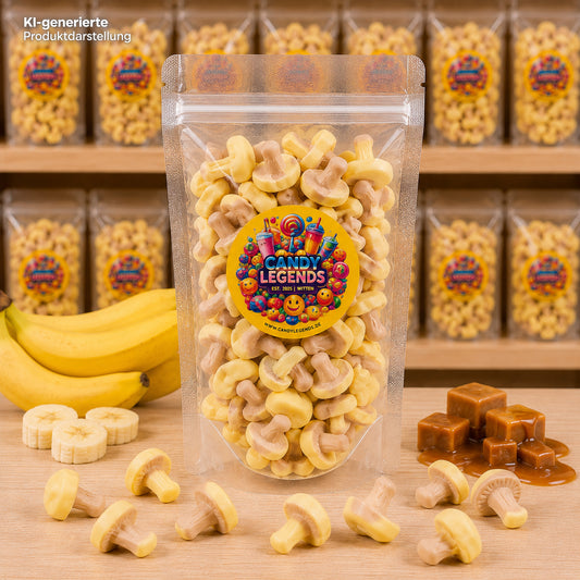 Süße Pilze Banane Einzelsorte