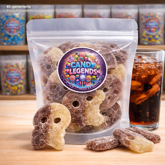 Bubs Cola Totenköpfe Einzelsorte (Schweden)(vegan)