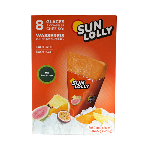 Sun Lolly Wassereis Exotisch
