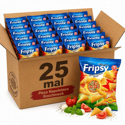 Fripsy - 25x Pizza Napoli Bugles 50g (halal)(Mazedonien)