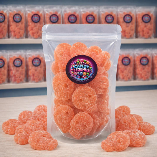 Saure Totenköpfe Mango 300g Einzelsorte (halal & vegan)