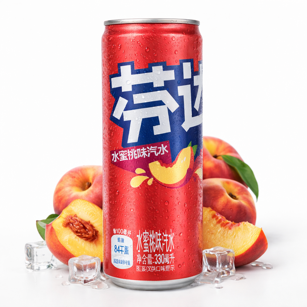 Fanta White Peach 330ml (China)