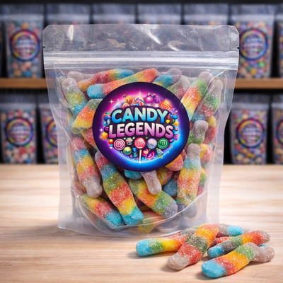 Regenbogen Flaschen 300g Einzelsorte (Halal)