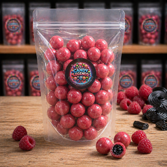 Himbeer Lakritz Kugeln 300g Einzelsorte