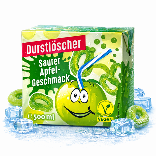 Durstlöscher Saurer Apfel 500ml (Vegan)