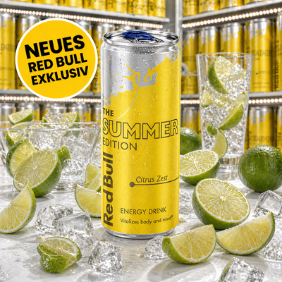 NEU !! Red Bull Summer Edition 2026 Citrus Zest 250ml (inkl. Pfand)