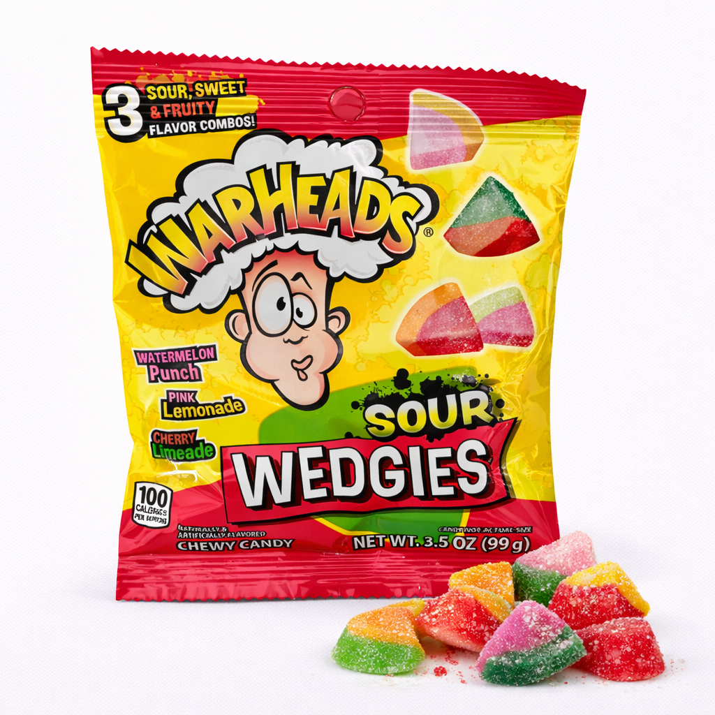 Warheads Sour Wedgies 99g (USA)