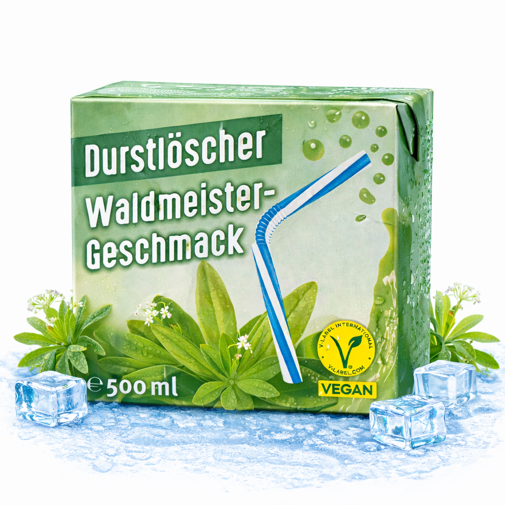 Durstlöscher Waldmeister 500ml (Vegan)