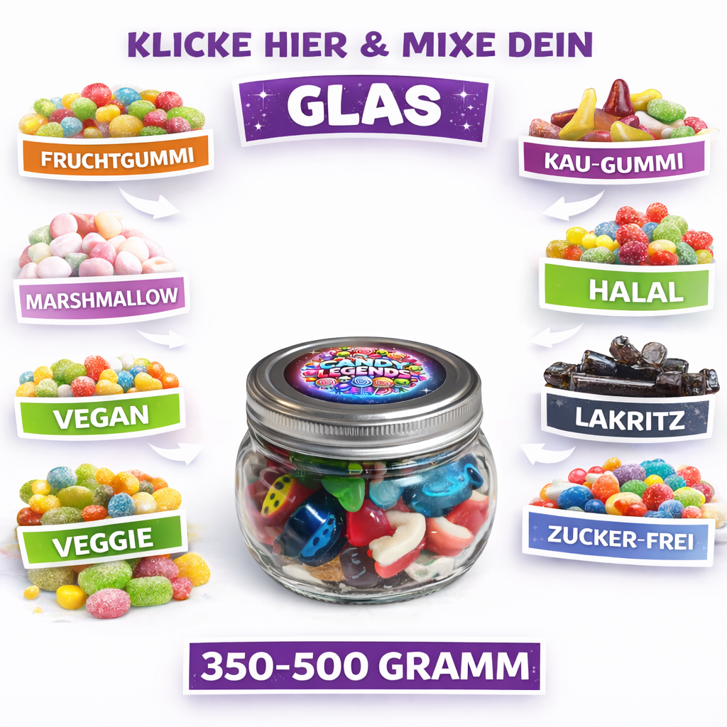 CandyGlas 350-500g