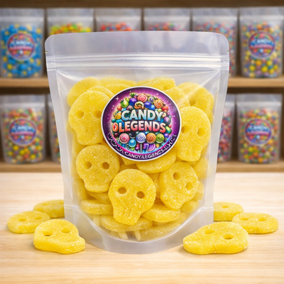 NEU! Saure Totenköpfe Ananas 300g Einzelsorte