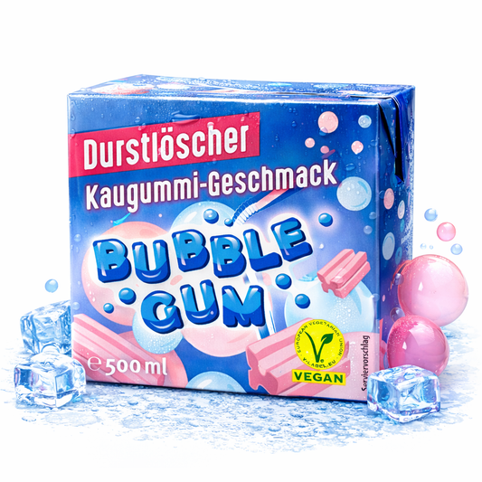 Durstlöscher Bubble Gum 500ml (Vegan)