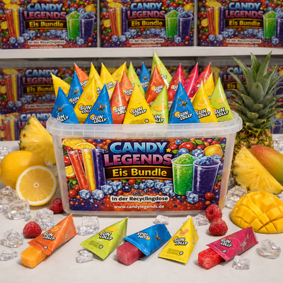 Sun Lolly Eis Bundle 1200ml (4 × 5 Sorten)♻️