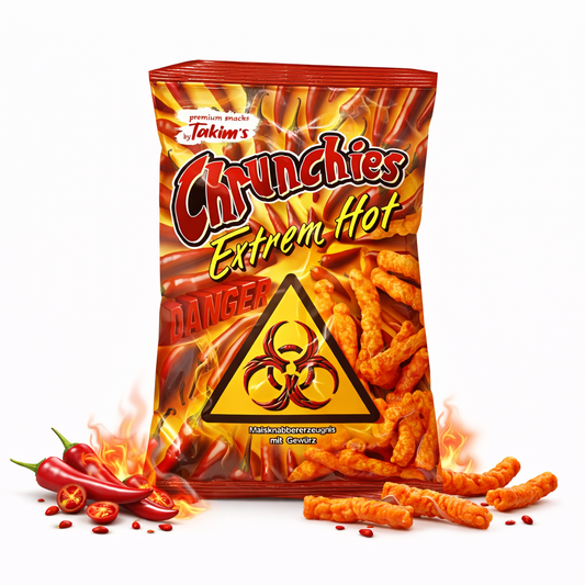 Takim's Chrunchies Extrem Hot 90g (MHD 04/26)