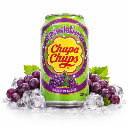 Chupa Chups Sparkling - Grape Flavour 345ml (MHD 13.12.25)