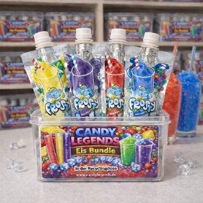 NEU! Frosty Slush Eis Bundle 640g (4 Sorten)♻️